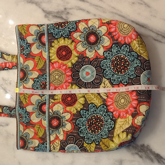 Vera Bradley Flower Shower Shoulder/Tote - Picture 5 of 5